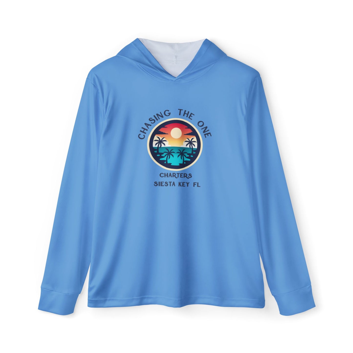 Men's Sports Hoodie, UPF +50 sun protection for outdoor use Men's Sports Warmup Hoodie with Tropical Vibe, Summer Beachwear, Activewear for Men, Vacation Apparel, Gift for Him