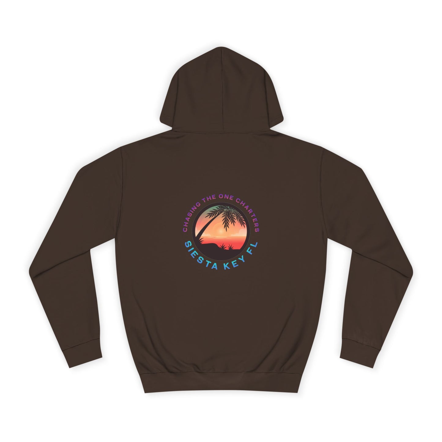 Sunset Palm Unisex College Hoodie, Cozy Casual Wear, Beach Lovers Gift, Summer Vibes, College Apparel, Cozy Hoodie