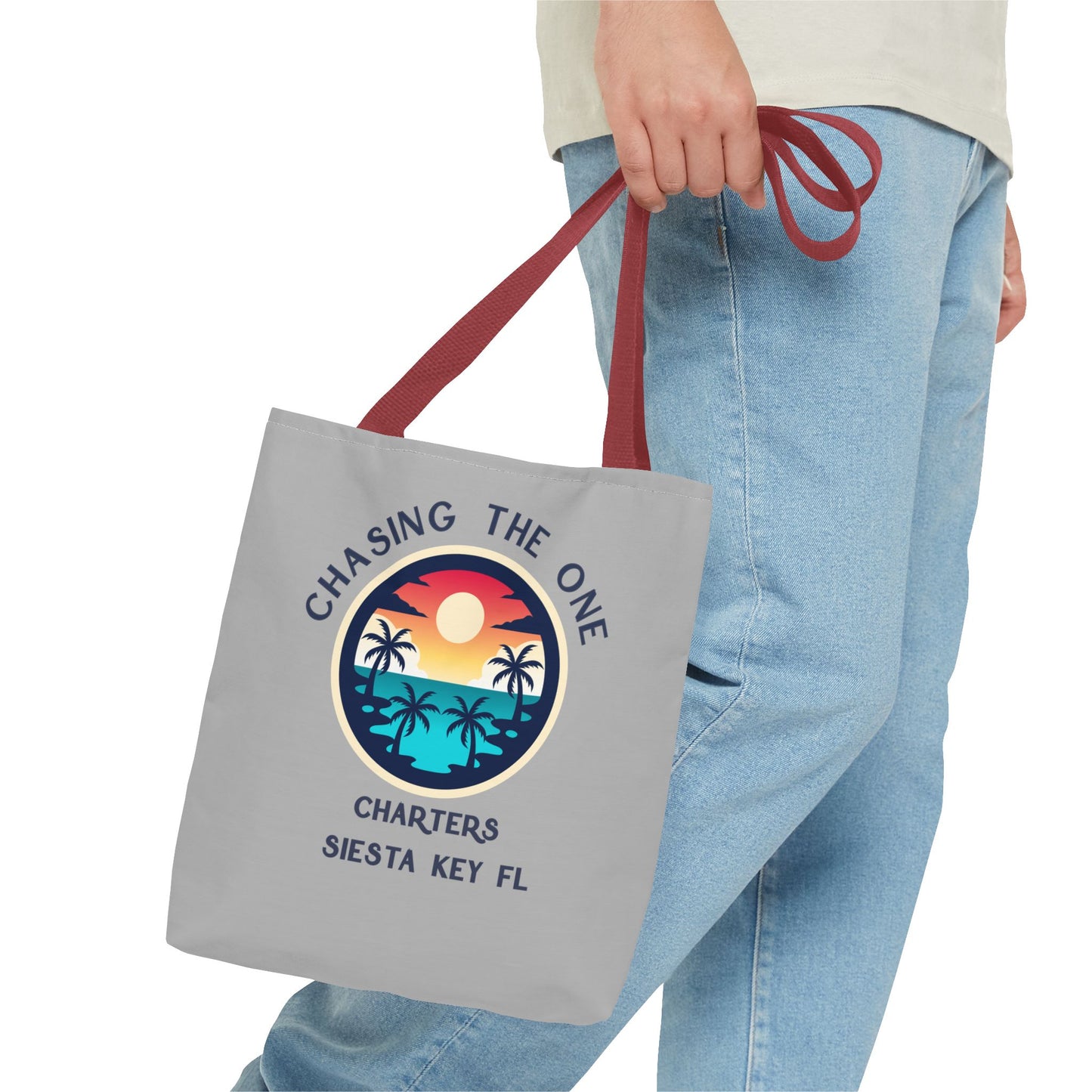 Beach Bag, Tote Bag with Tropical Sunset Design, Beach Tote, Vacation Accessory, Eco-Friendly Bag, Gift for Travelers, Summer Bag