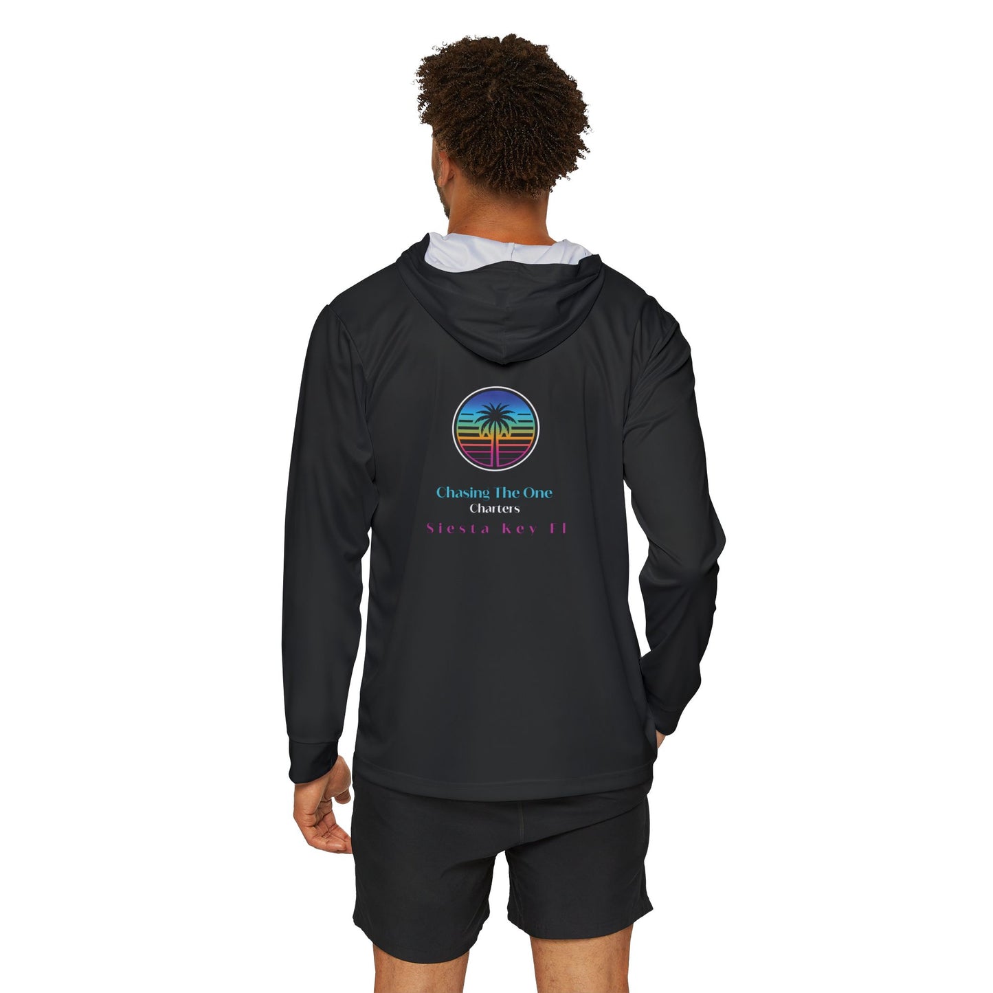 Men's Sports Hoodie, UPF +50 sun protection for outdoor use