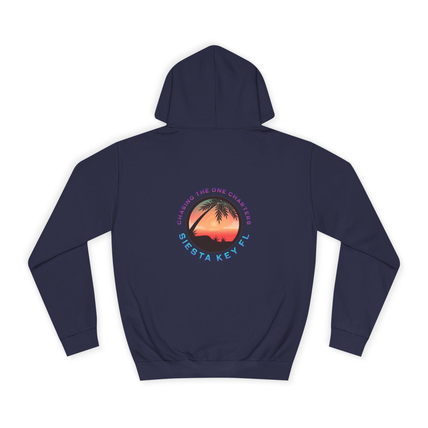 Sunset Palm Unisex College Hoodie, Cozy Casual Wear, Beach Lovers Gift, Summer Vibes, College Apparel, Cozy Hoodie