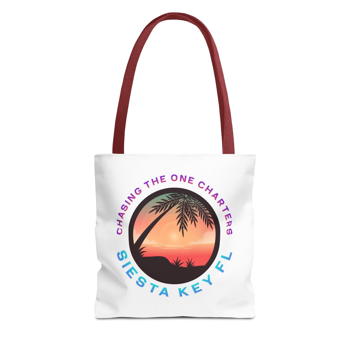 Beach Bag, Siesta Key Sunsets Tote Bag, Travel Tote, Gift for Beach Lovers, Vacation Essential, AOP Design