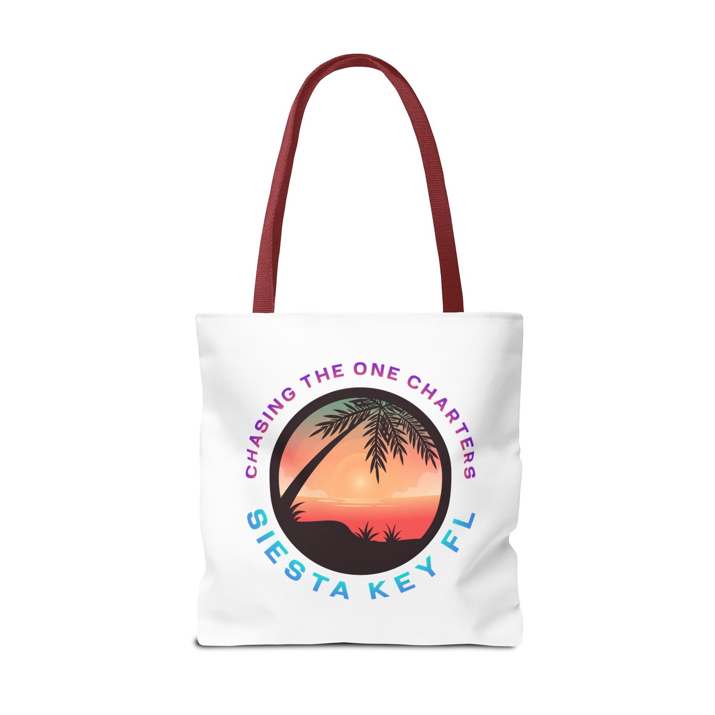 Beach Bag, Siesta Key Sunsets Tote Bag, Travel Tote, Gift for Beach Lovers, Vacation Essential, AOP Design