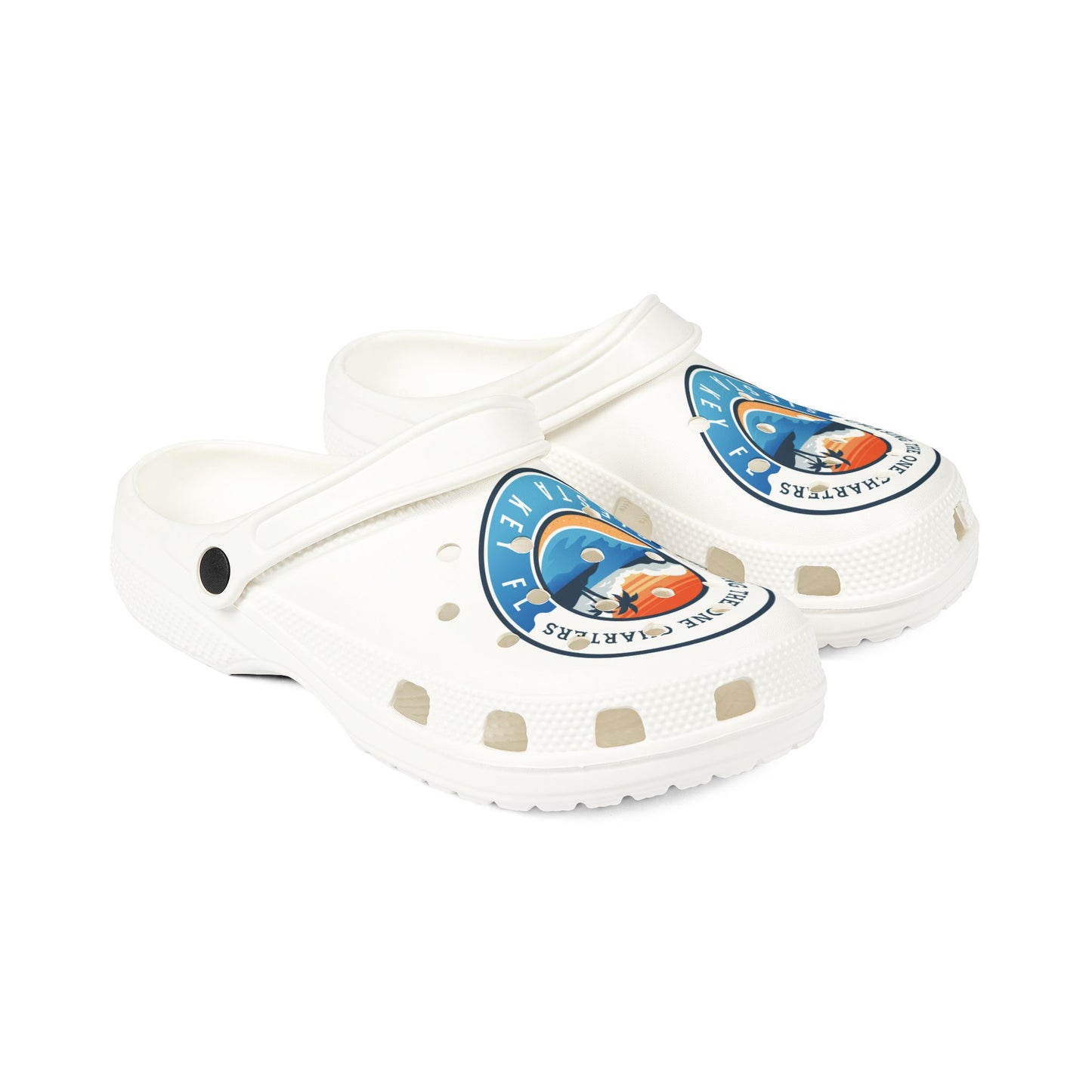 Tropical Graphic Sandals, Chasing the One EVA Foam Shoes, Beachwear Footwear, Fun Summer Sandals, Vacation Essentials Casual Slip-On Shoes, Beach Ready, Family Gatherings, Gifts for All Occasions
