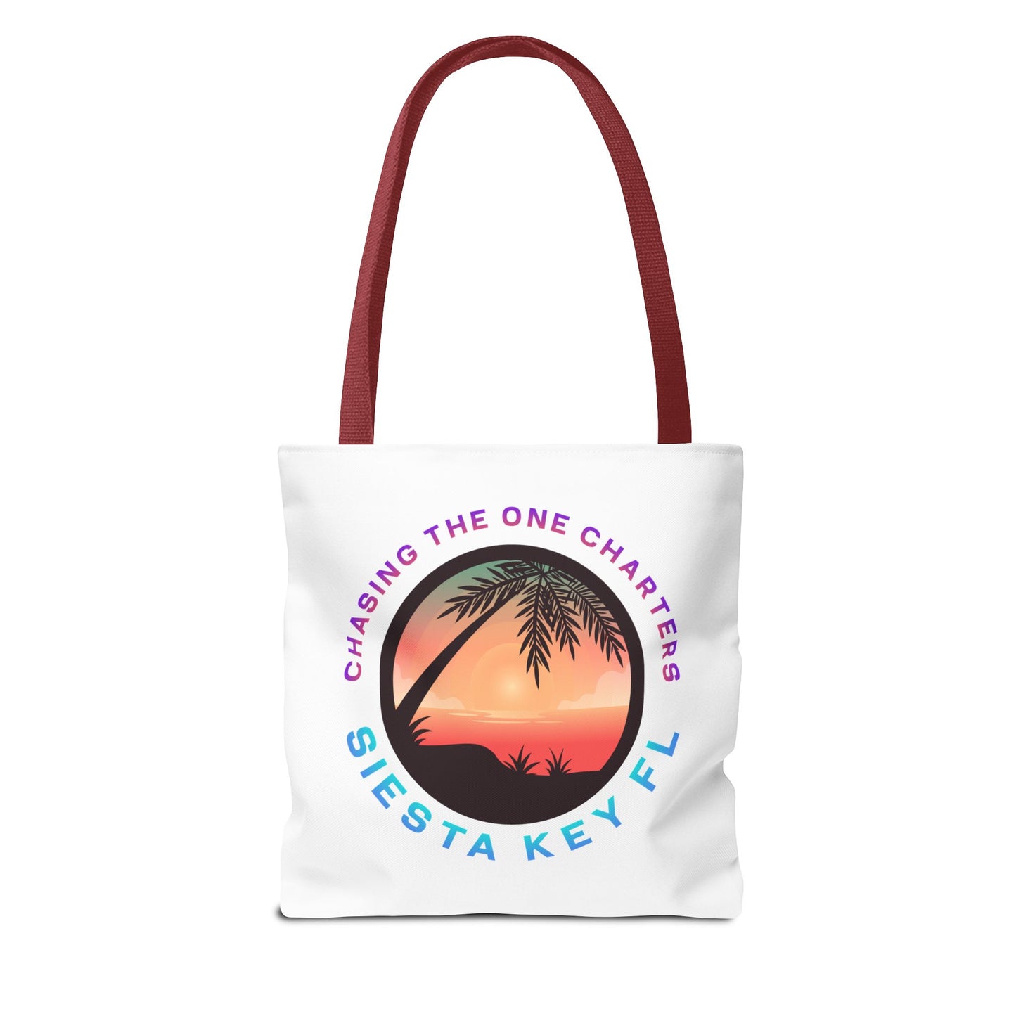 Beach Bag, Siesta Key Sunsets Tote Bag, Travel Tote, Gift for Beach Lovers, Vacation Essential, AOP Design