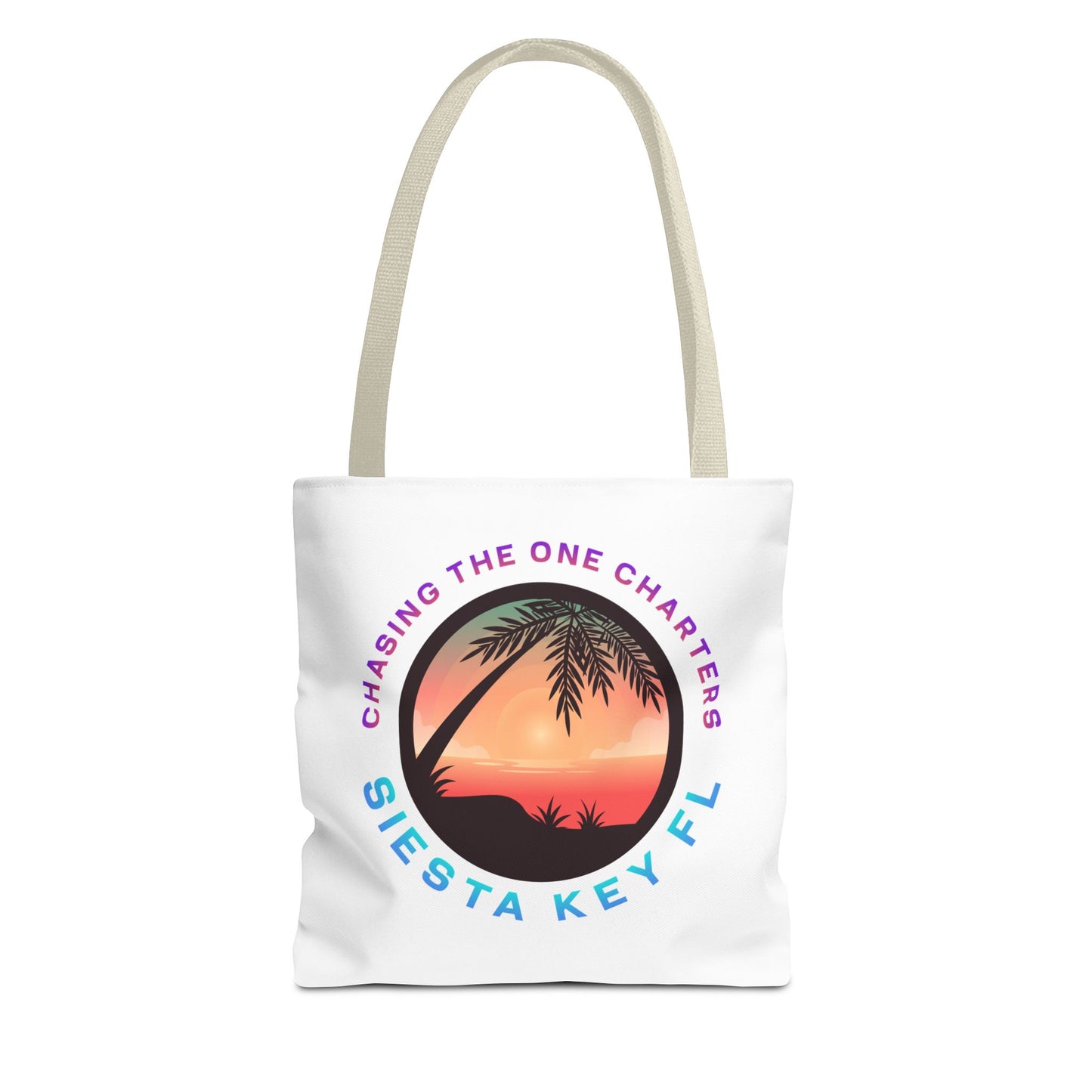 Beach Bag, Siesta Key Sunsets Tote Bag, Travel Tote, Gift for Beach Lovers, Vacation Essential, AOP Design