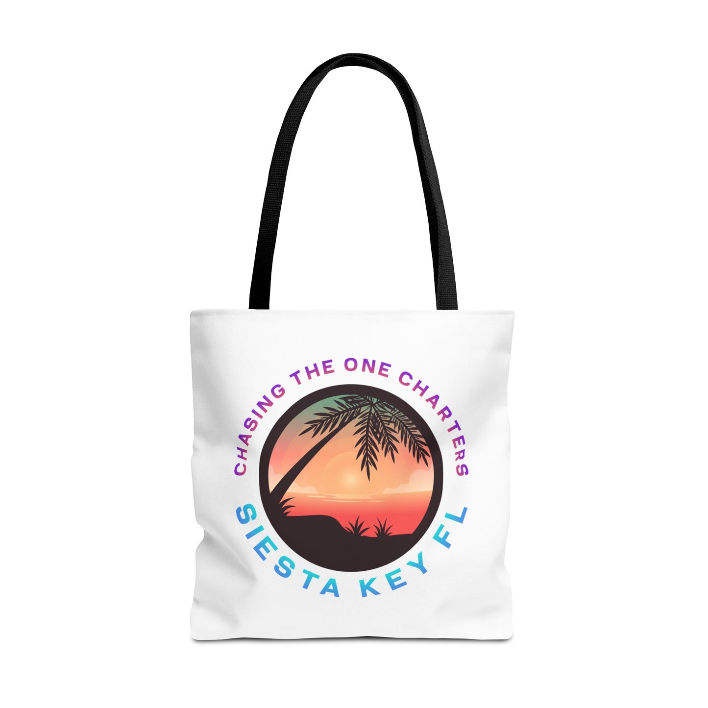 Beach Bag, Siesta Key Sunsets Tote Bag, Travel Tote, Gift for Beach Lovers, Vacation Essential, AOP Design