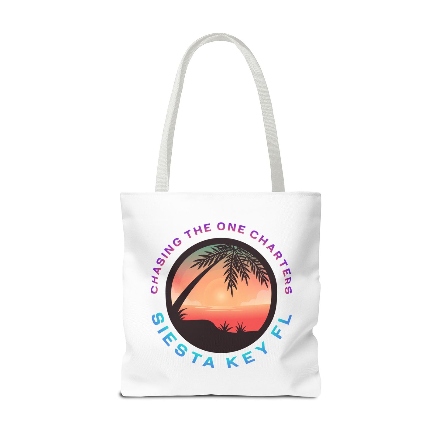 Beach Bag, Siesta Key Sunsets Tote Bag, Travel Tote, Gift for Beach Lovers, Vacation Essential, AOP Design