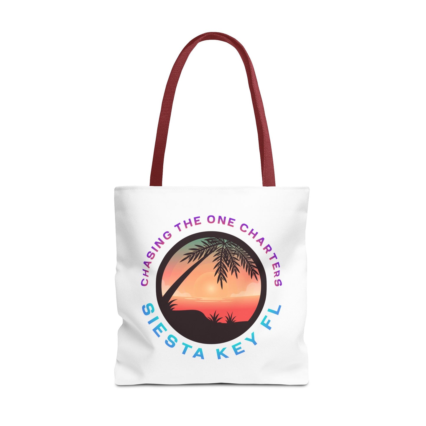 Beach Bag, Siesta Key Sunsets Tote Bag, Travel Tote, Gift for Beach Lovers, Vacation Essential, AOP Design