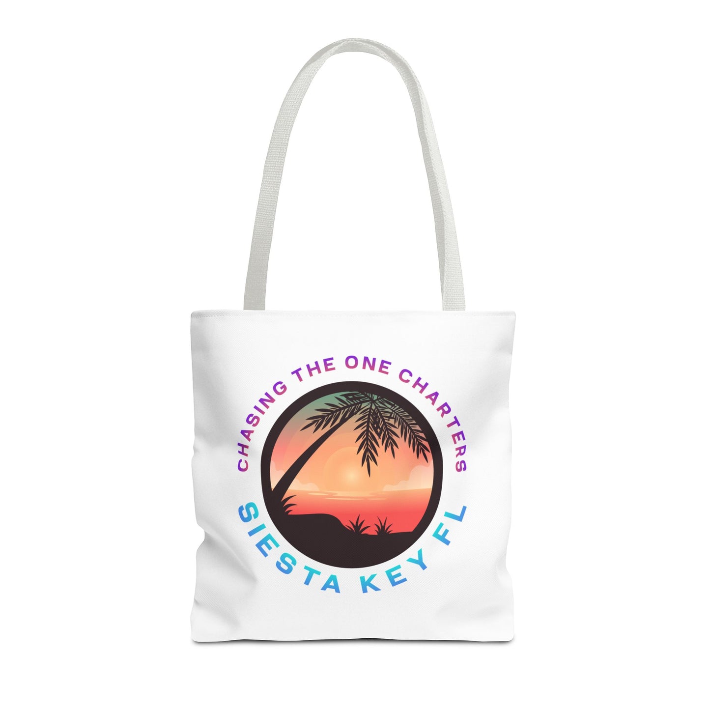 Beach Bag, Siesta Key Sunsets Tote Bag, Travel Tote, Gift for Beach Lovers, Vacation Essential, AOP Design