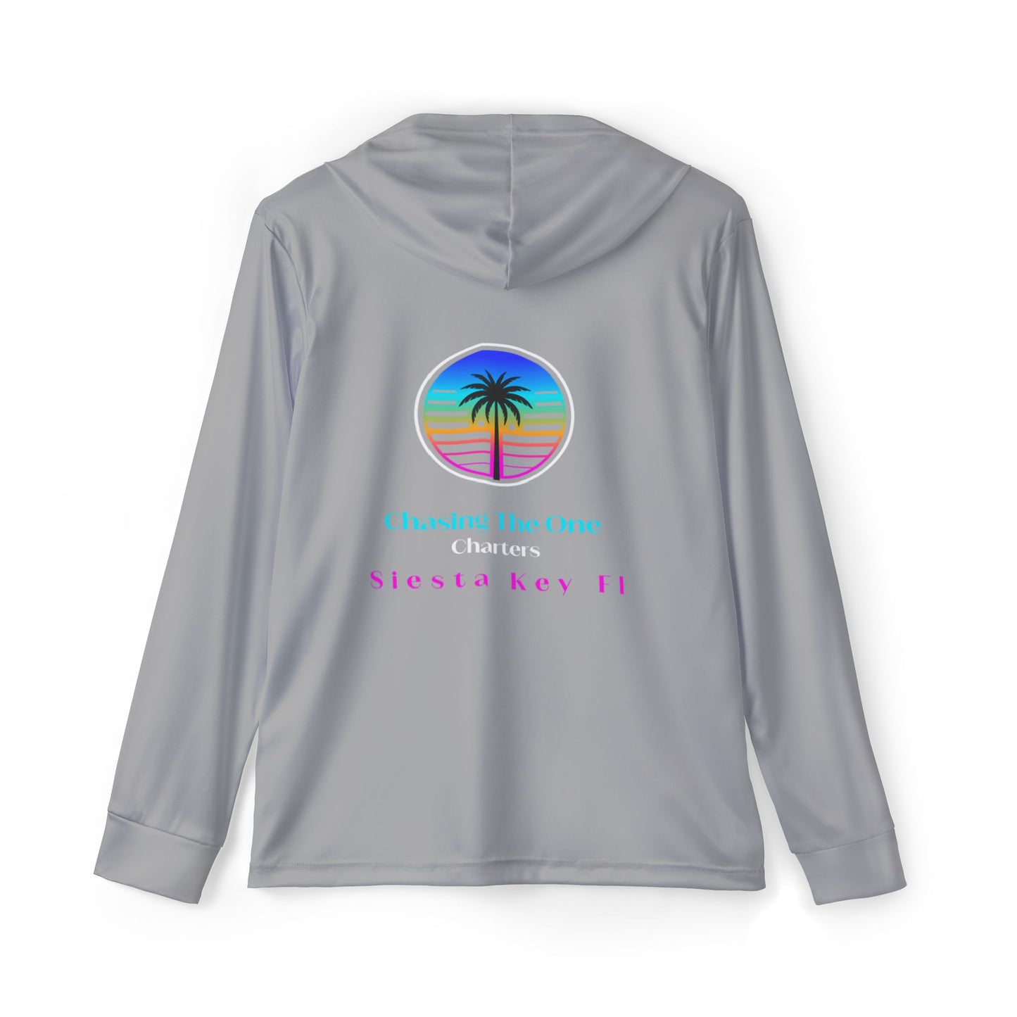 Men's Sports Hoodie, UPF +50 sun protection for outdoor use Men's Sports Warmup Hoodie with Tropical Vibe, Summer Beachwear, Activewear for Men, Vacation Apparel, Gift for Him