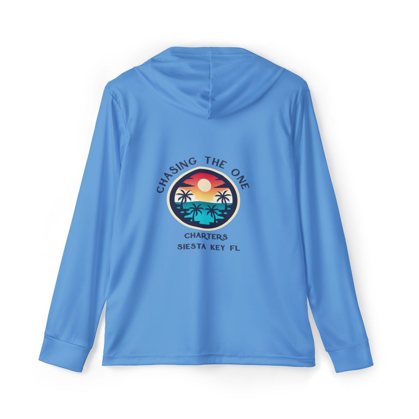 Men's Sports Hoodie, UPF +50 sun protection for outdoor use Men's Sports Warmup Hoodie with Tropical Vibe, Summer Beachwear, Activewear for Men, Vacation Apparel, Gift for Him
