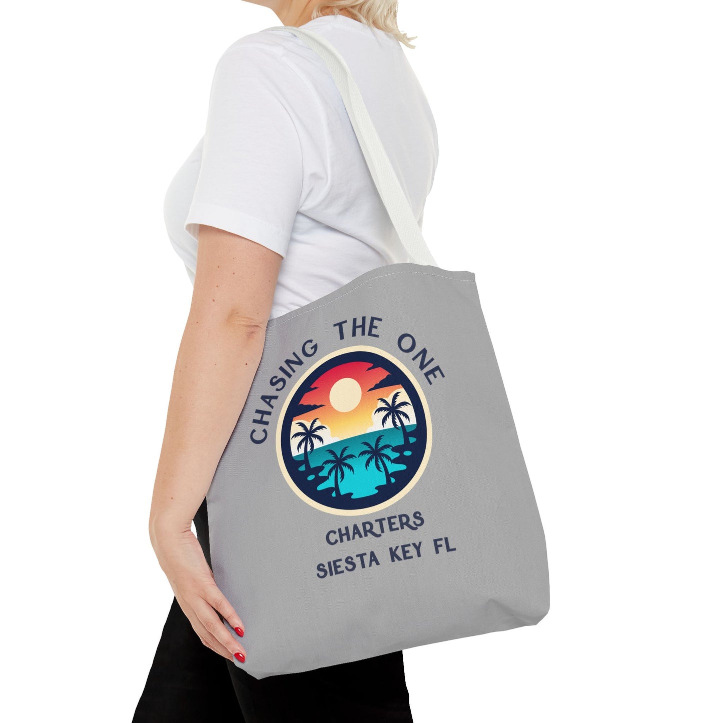 Beach Bag, Tote Bag with Tropical Sunset Design, Beach Tote, Vacation Accessory, Eco-Friendly Bag, Gift for Travelers, Summer Bag