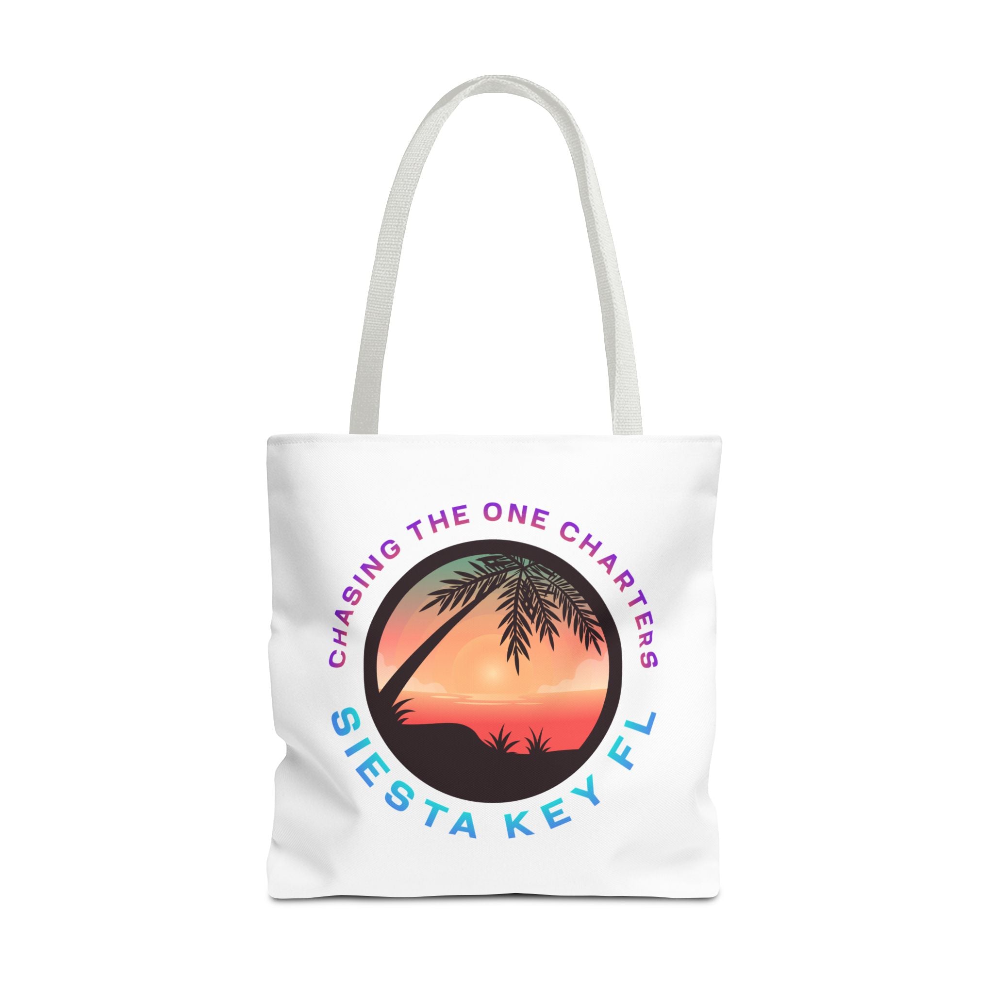 Beach Bag, Siesta Key Sunsets Tote Bag, Travel Tote, Gift for Beach Lovers, Vacation Essential, AOP Design