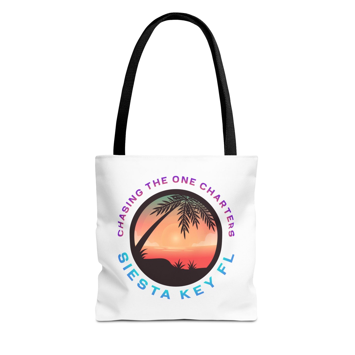 Beach Bag, Siesta Key Sunsets Tote Bag, Travel Tote, Gift for Beach Lovers, Vacation Essential, AOP Design