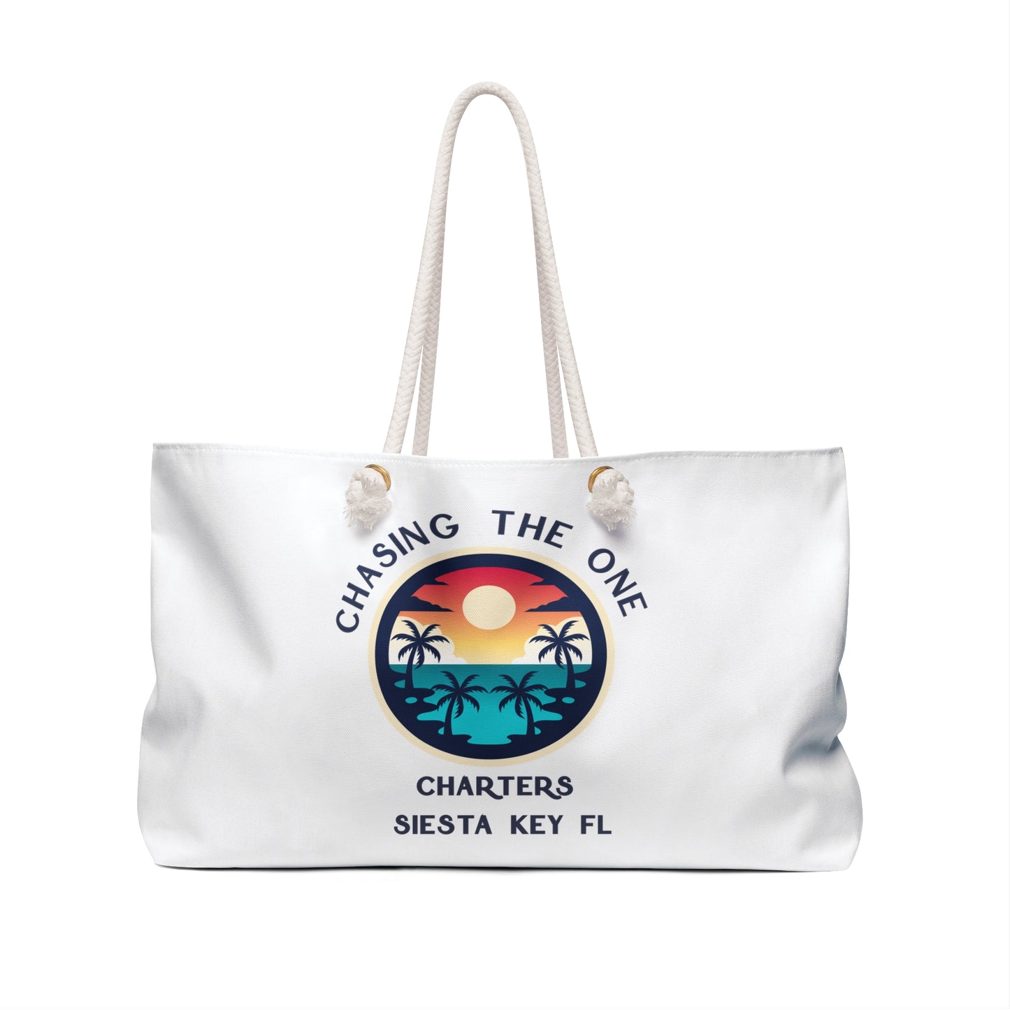 Beach Bag, Beach Travel Tote, Weekender Bag Summer Vacation Carryall, Cute Weekend Getaway Bag, Coastal Chic Handbag,