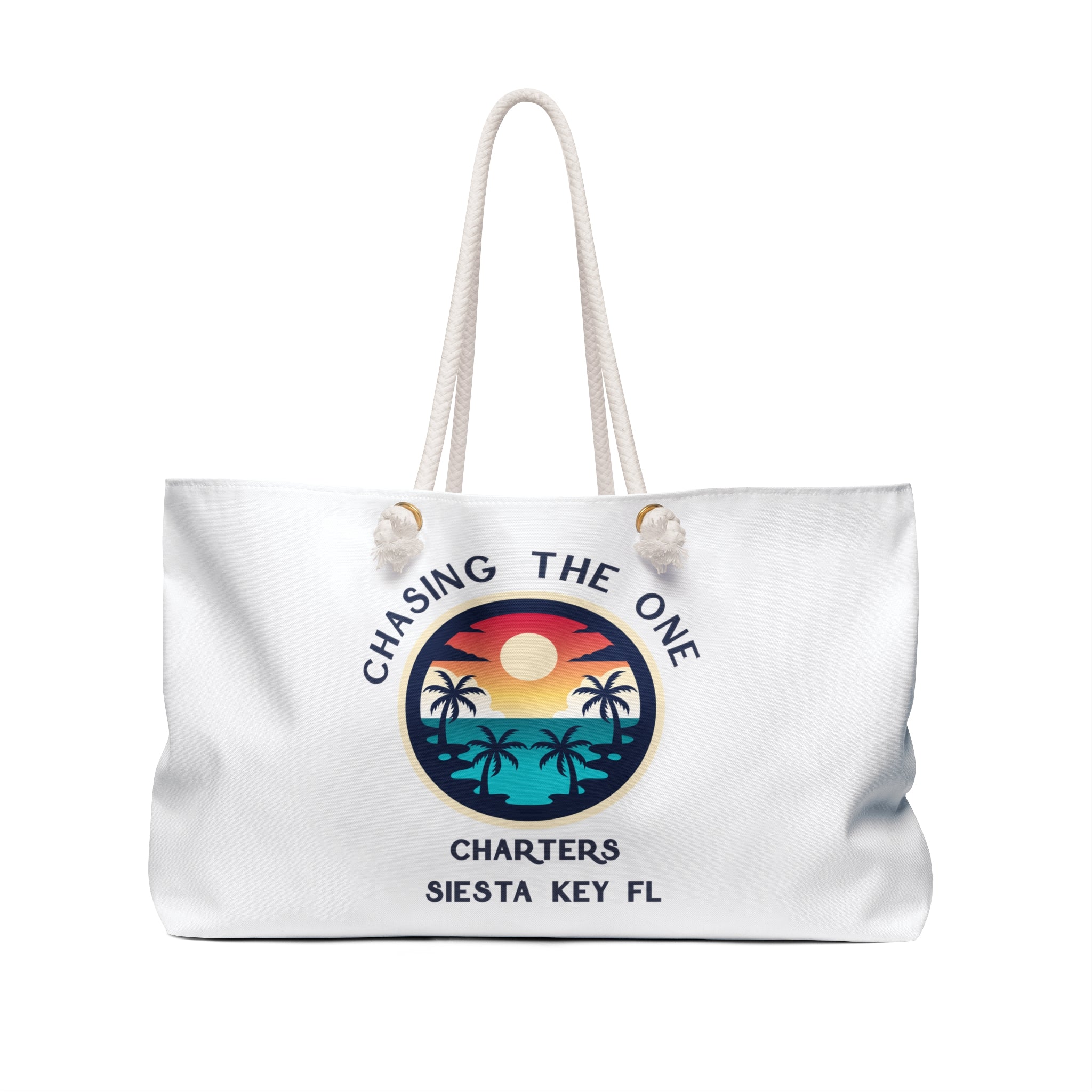 Beach Bag, Beach Travel Tote, Weekender Bag Summer Vacation Carryall, Cute Weekend Getaway Bag, Coastal Chic Handbag,