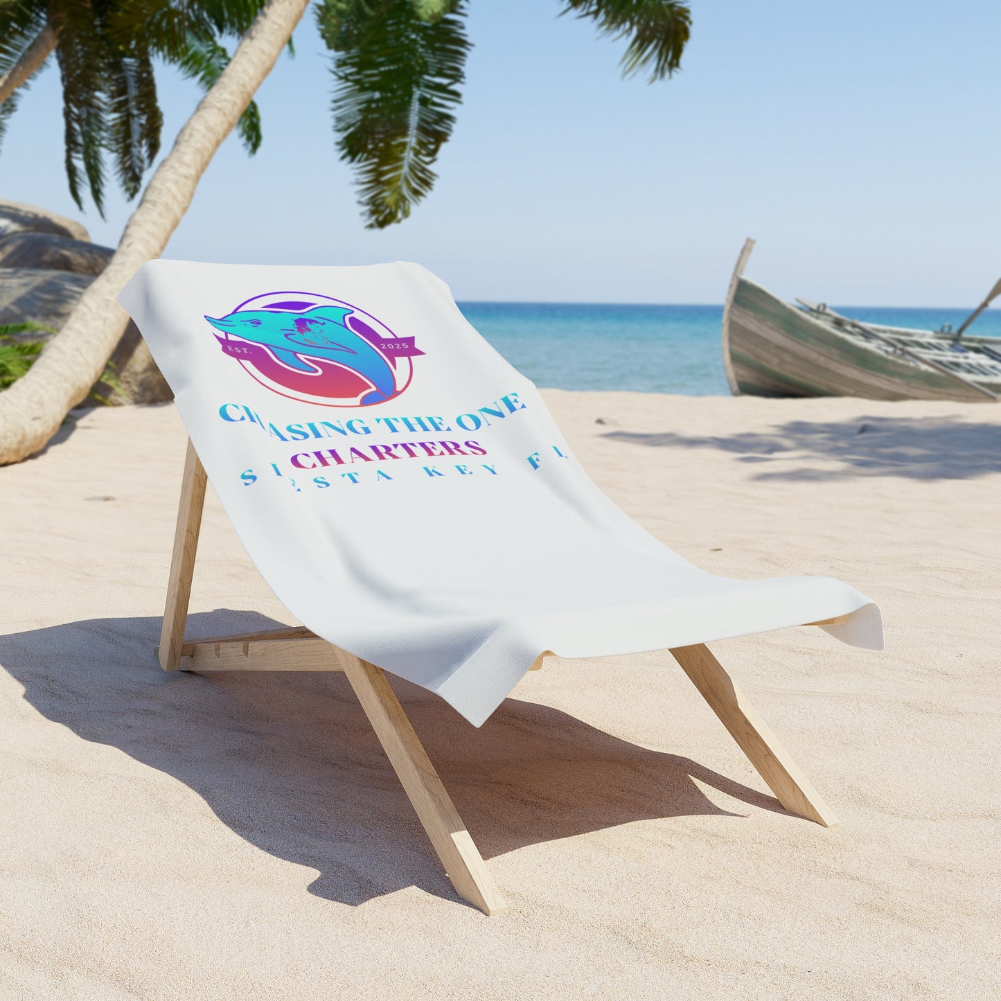 Beach Towel, Stylish Towels for Summer, Outdoor Fun, Vacation Essentials, Water Sports, Nautical Gift Idea