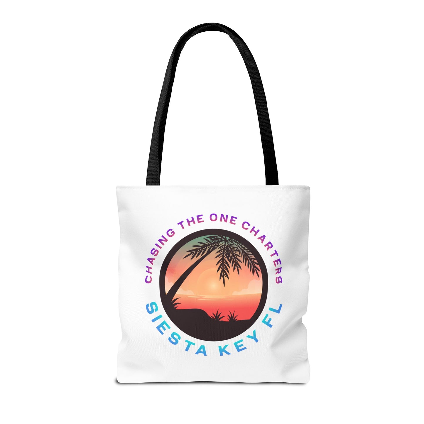 Beach Bag, Siesta Key Sunsets Tote Bag, Travel Tote, Gift for Beach Lovers, Vacation Essential, AOP Design