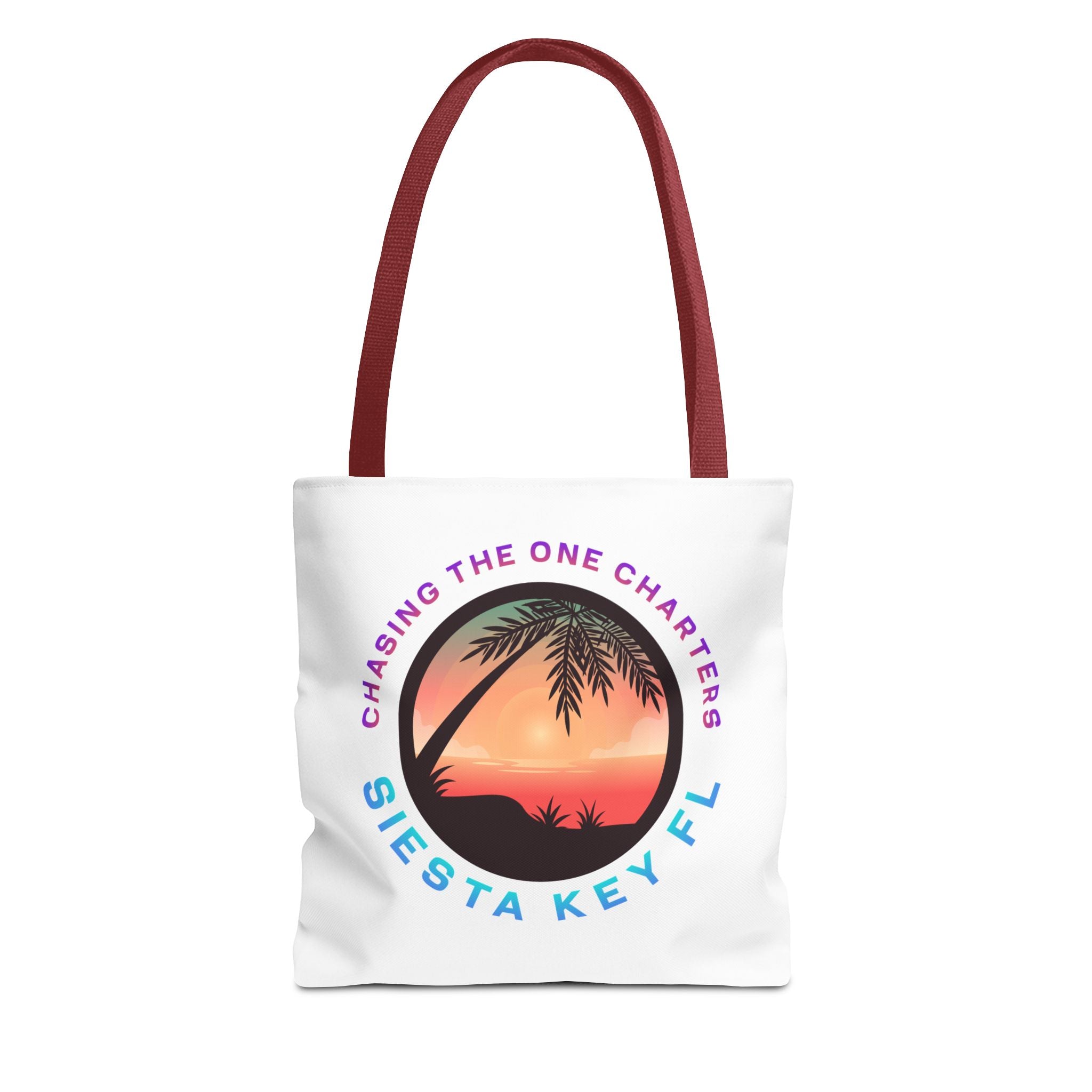 Beach Bag, Siesta Key Sunsets Tote Bag, Travel Tote, Gift for Beach Lovers, Vacation Essential, AOP Design