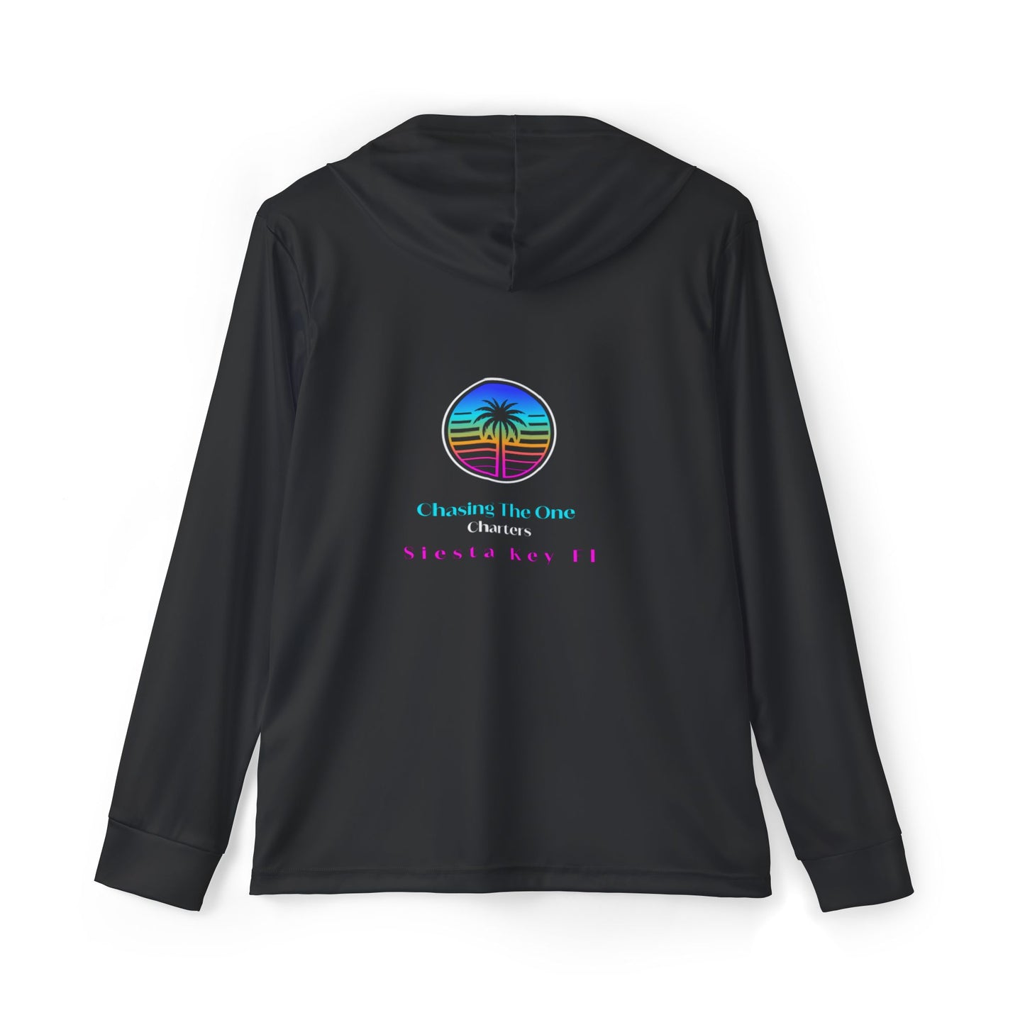 Men's Sports Hoodie, UPF +50 sun protection for outdoor use Men's Sports Warmup Hoodie with Tropical Vibe, Summer Beachwear, Activewear for Men, Vacation Apparel, Gift for Him