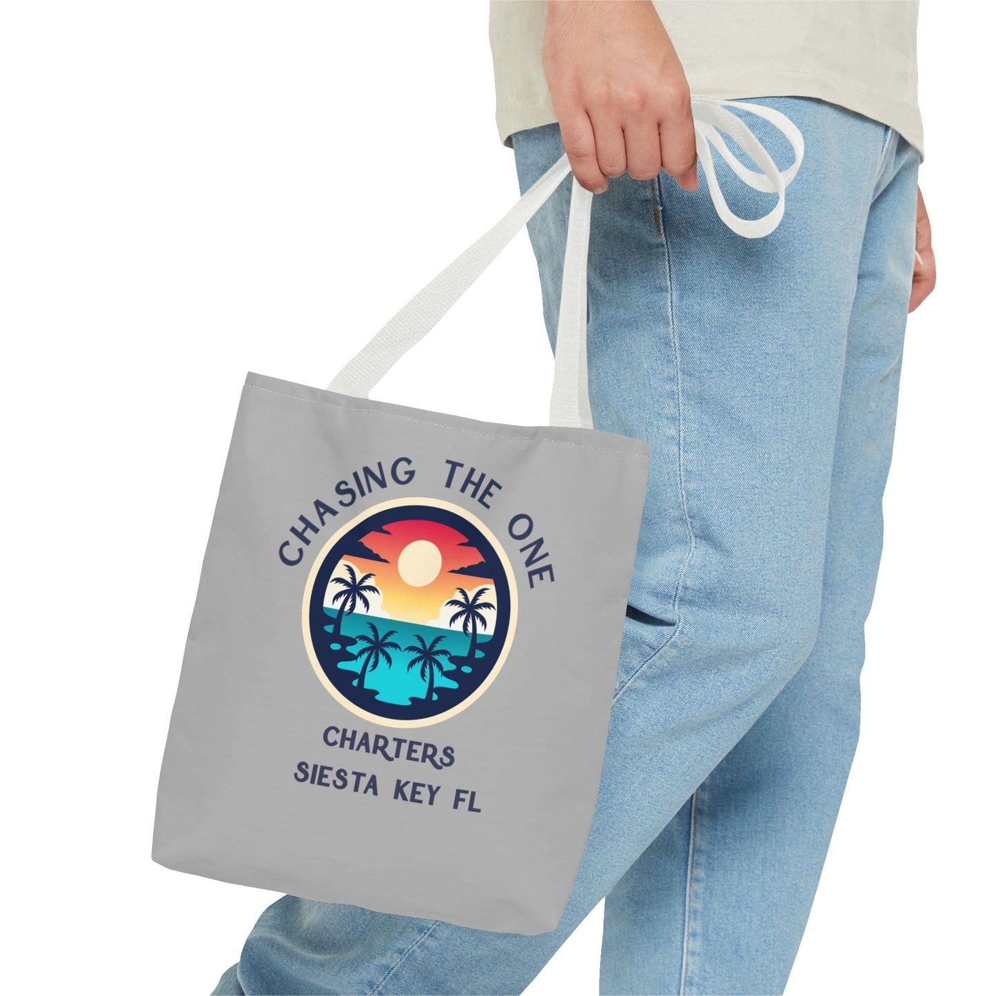 Beach Bag, Tote Bag with Tropical Sunset Design, Beach Tote, Vacation Accessory, Eco-Friendly Bag, Gift for Travelers, Summer Bag