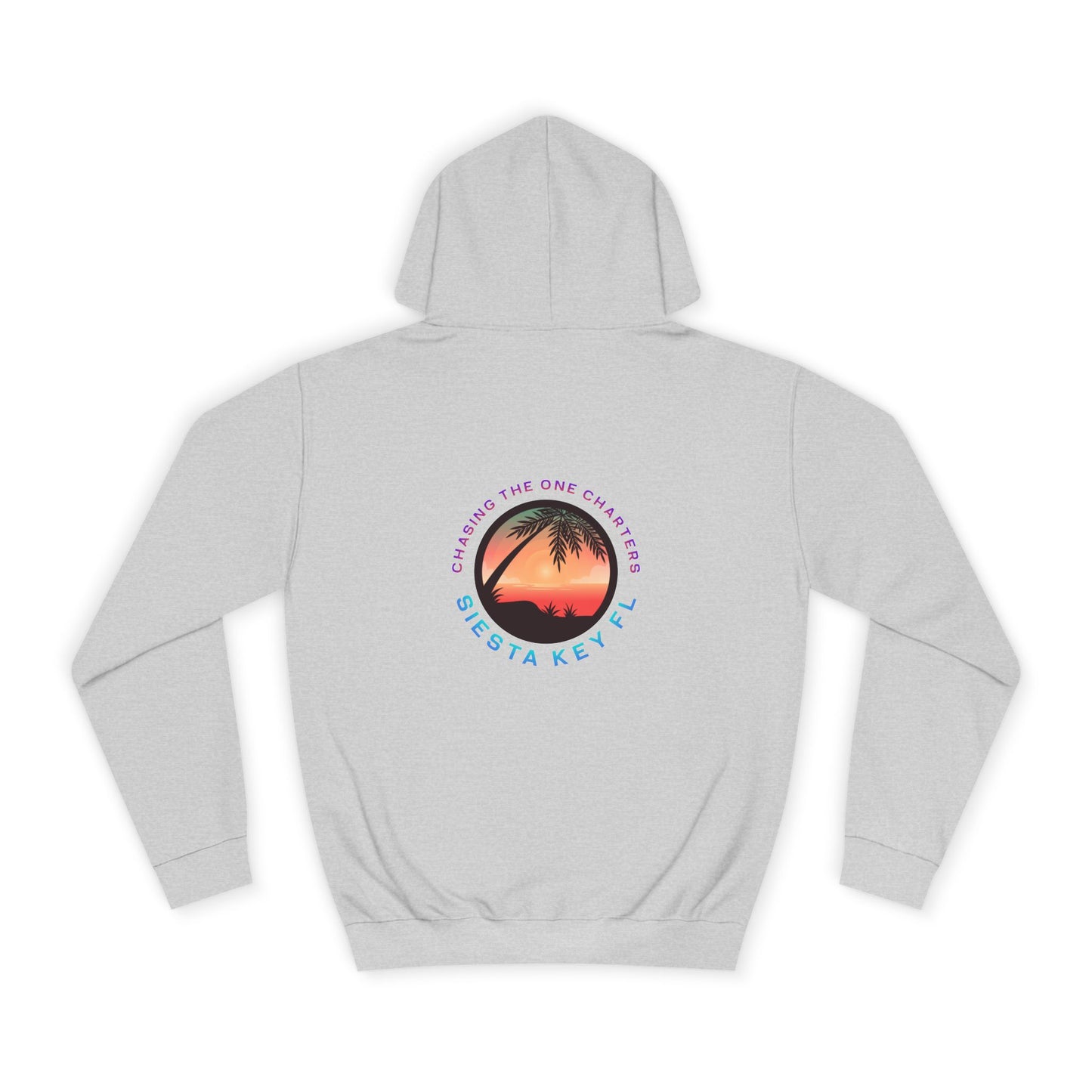 Sunset Palm Unisex College Hoodie, Cozy Casual Wear, Beach Lovers Gift, Summer Vibes, College Apparel, Cozy Hoodie