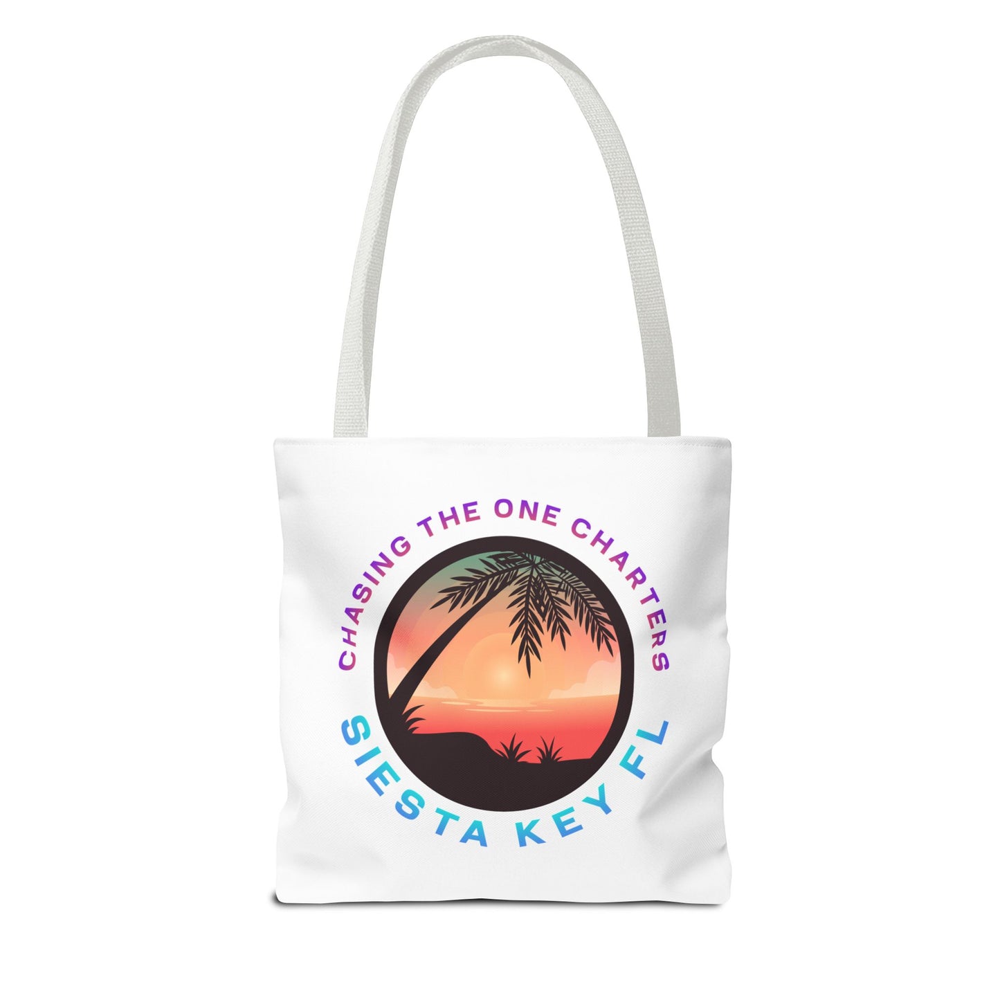 Beach Bag, Siesta Key Sunsets Tote Bag, Travel Tote, Gift for Beach Lovers, Vacation Essential, AOP Design