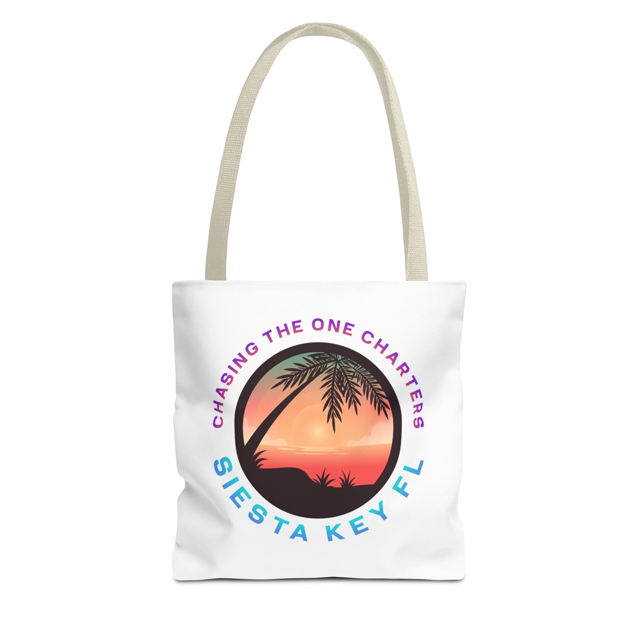 Beach Bag, Siesta Key Sunsets Tote Bag, Travel Tote, Gift for Beach Lovers, Vacation Essential, AOP Design