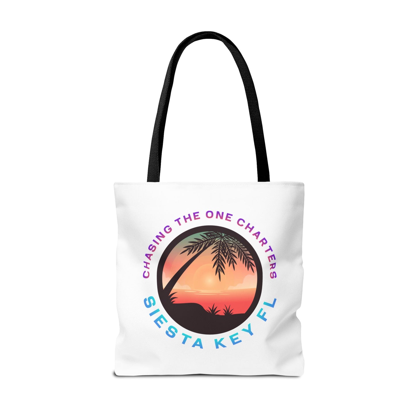 Beach Bag, Siesta Key Sunsets Tote Bag, Travel Tote, Gift for Beach Lovers, Vacation Essential, AOP Design