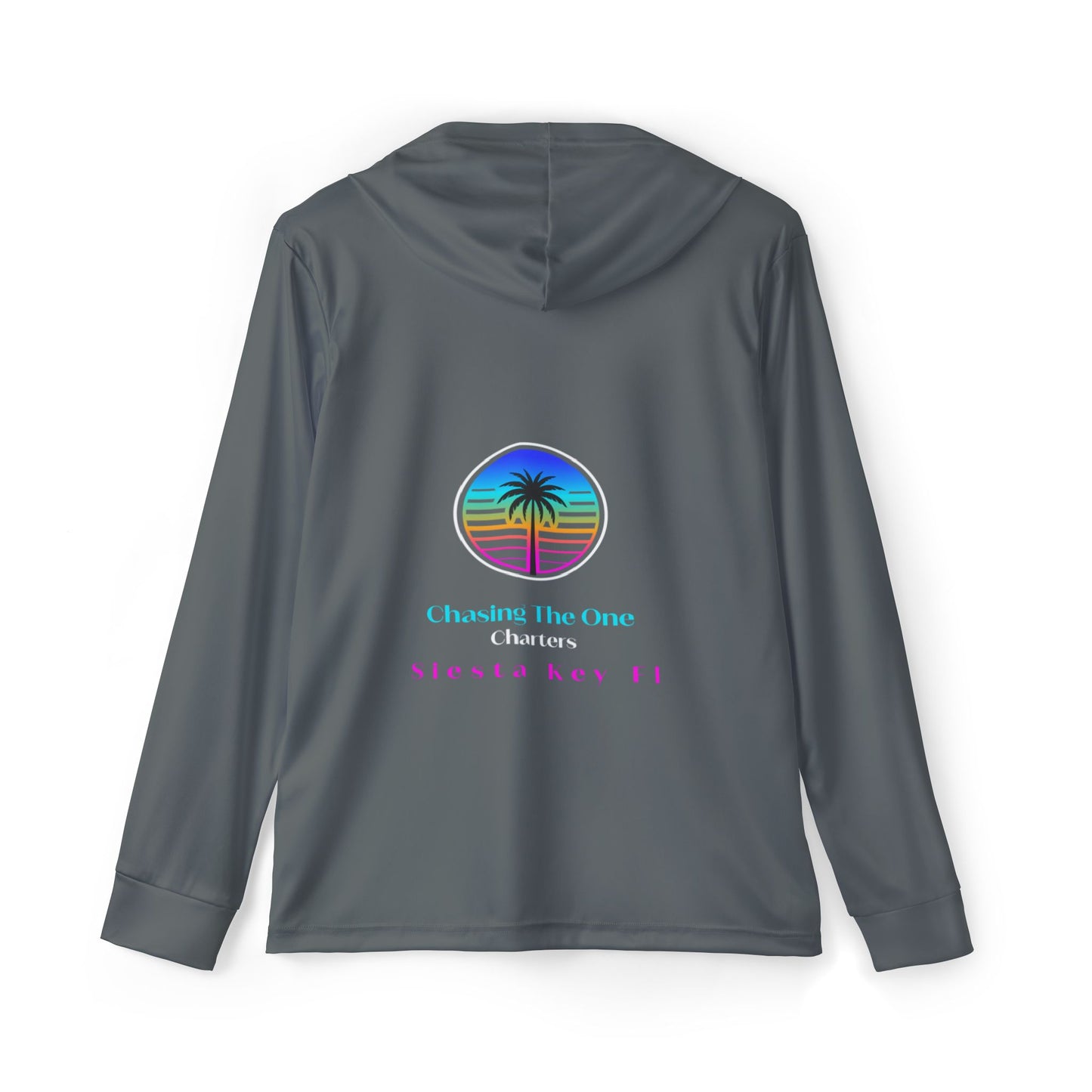 Men's Sports Hoodie, UPF +50 sun protection for outdoor use Men's Sports Warmup Hoodie with Tropical Vibe, Summer Beachwear, Activewear for Men, Vacation Apparel, Gift for Him