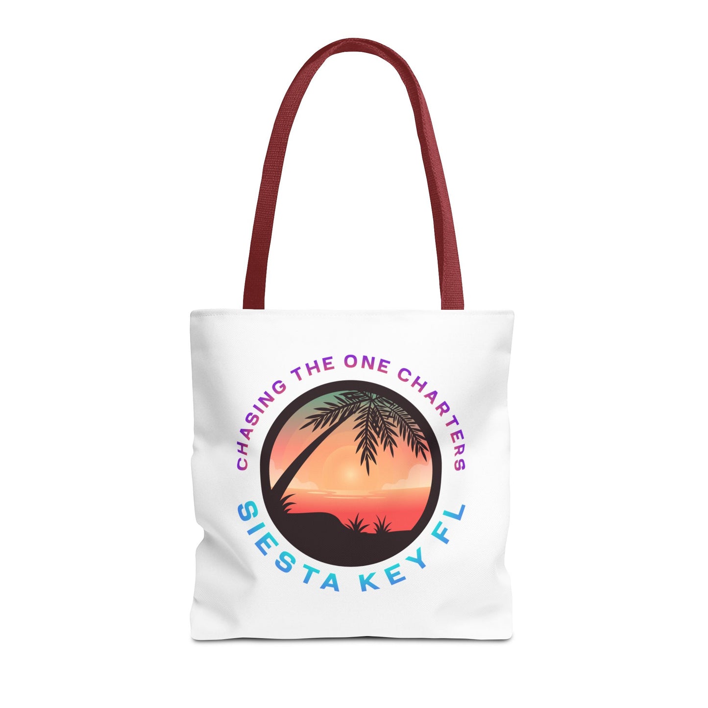 Beach Bag, Siesta Key Sunsets Tote Bag, Travel Tote, Gift for Beach Lovers, Vacation Essential, AOP Design
