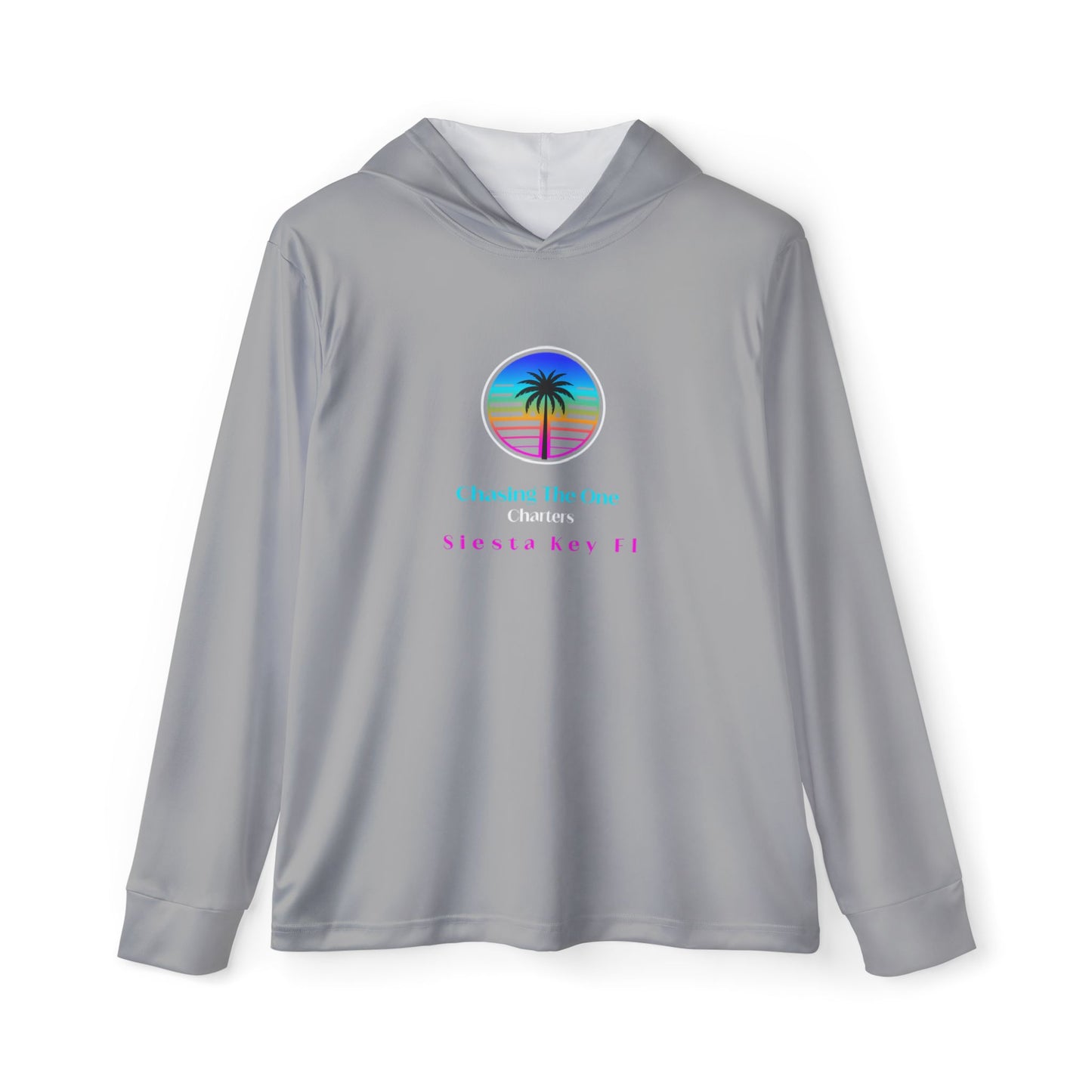 Men's Sports Hoodie, UPF +50 sun protection for outdoor use Men's Sports Warmup Hoodie with Tropical Vibe, Summer Beachwear, Activewear for Men, Vacation Apparel, Gift for Him