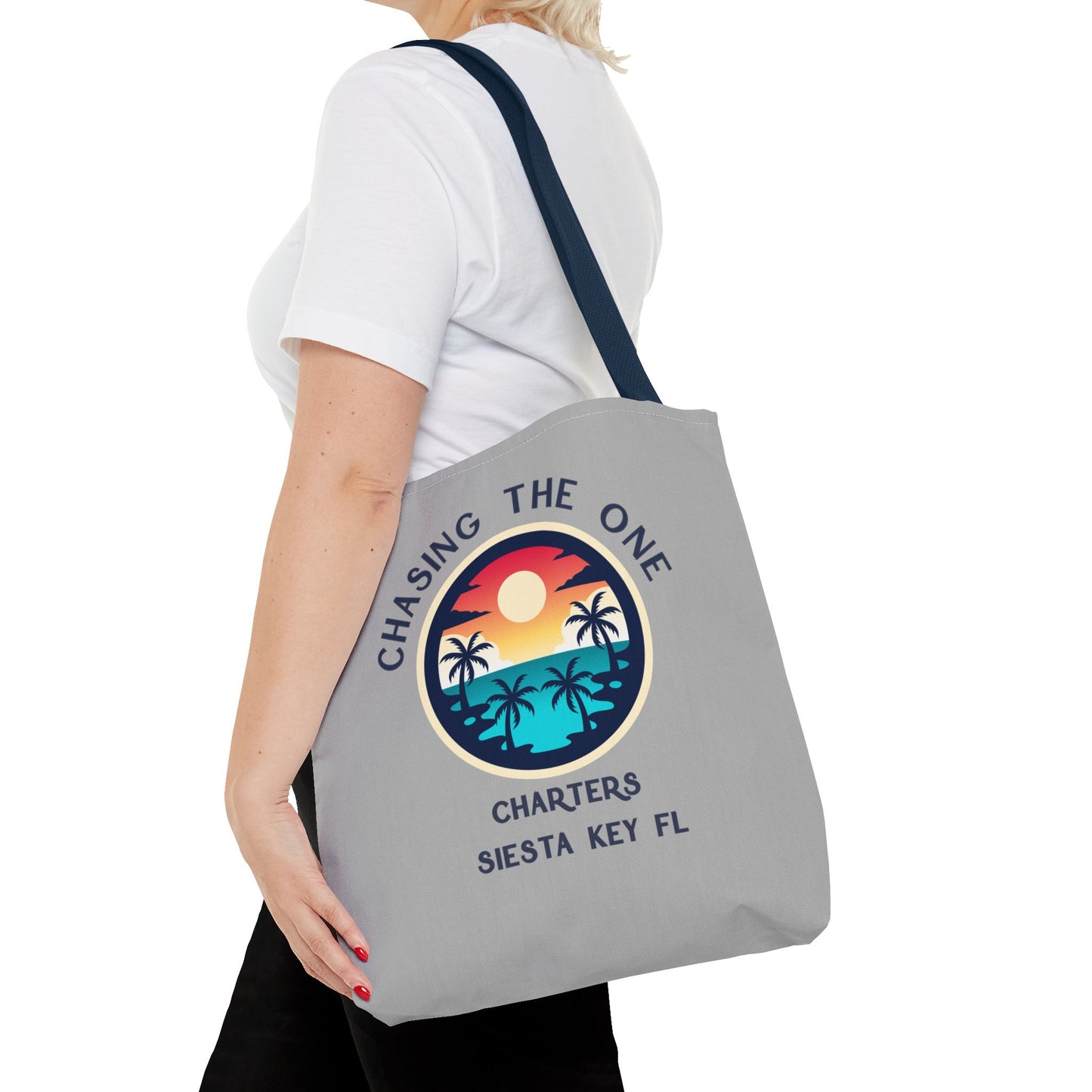 Beach Bag, Tote Bag with Tropical Sunset Design, Beach Tote, Vacation Accessory, Eco-Friendly Bag, Gift for Travelers, Summer Bag